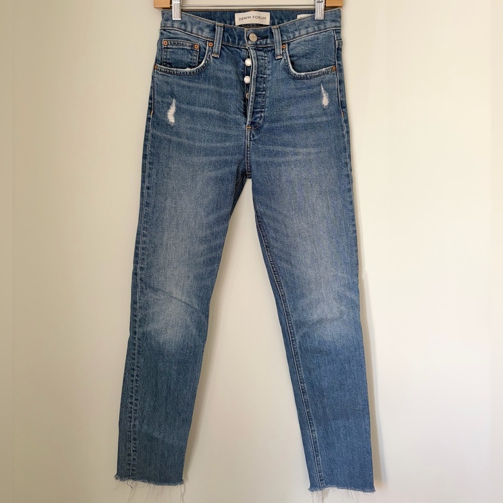 Denim Forum Roku High Rise Slim